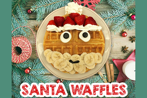 Santa Claus Waffles - Golden Malted