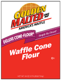 Carbon's Golden Malted Waffle Cone Mix