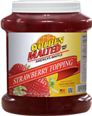Carbon's Golden Malted Strawberry Topping