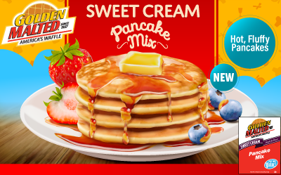 Golden Malted Sweet Cream Pancake Mix